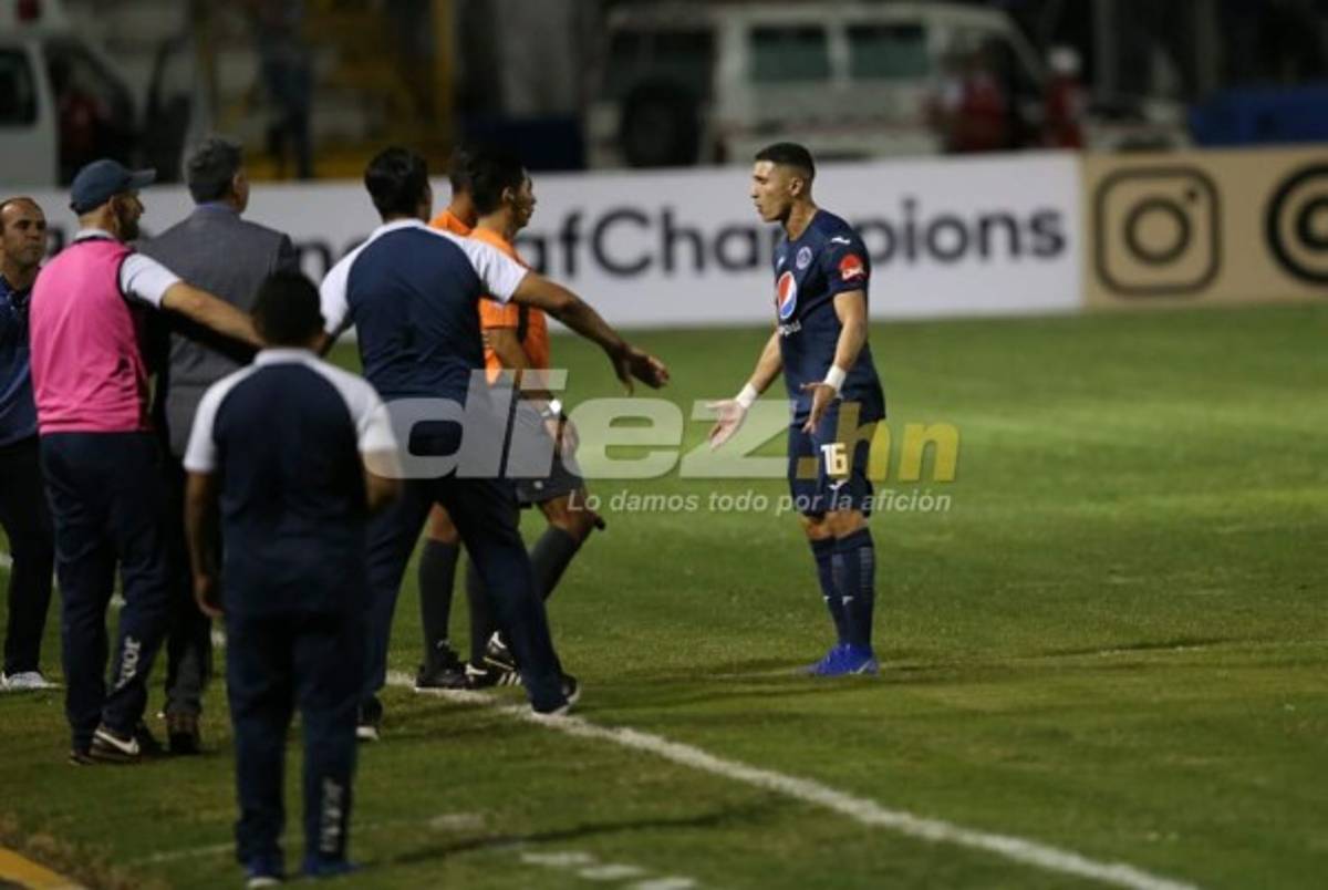 NO SE VIO EN TV: El eufórico festejo de Rubilio y el drama de Castellanos