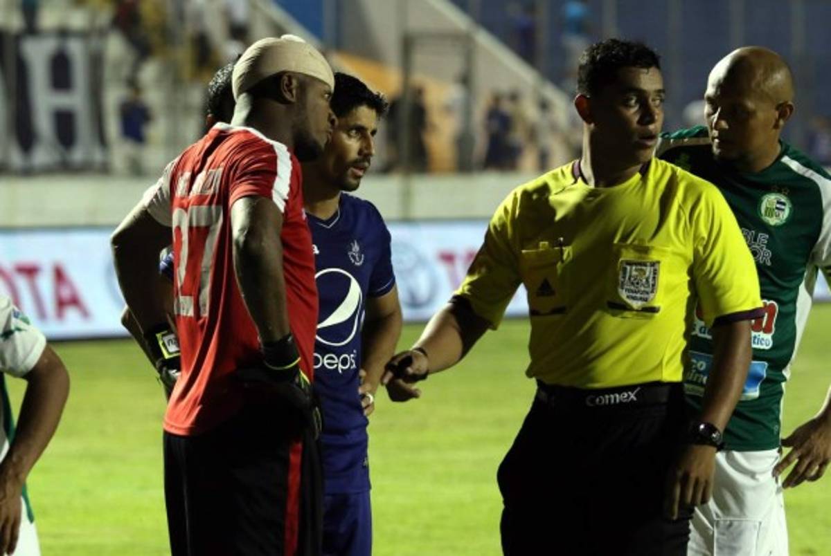 FOTOS: Así quedaron Yul Arzú y Portigliatti tras el Motagua-Juticalpa