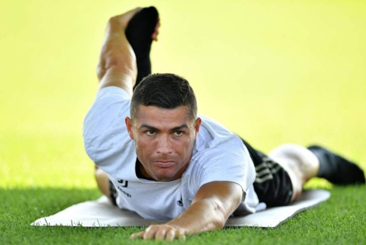 En fotos: El primer entrenamiento de Cristiano Ronaldo con la Juventus