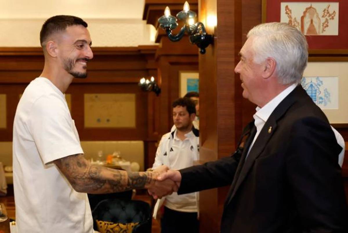 Emotivo reencuentro: el héroe de la última Champions visitó al Real Madrid antes de la final contra Pachuca en Qatar