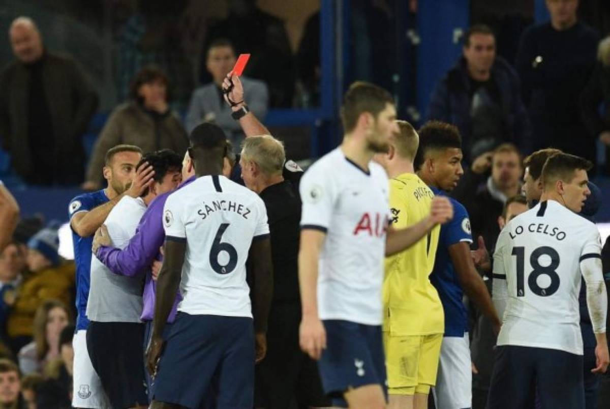 FOTOS: La reacción de los futbolistas del Everton y Tottenham al ver la horrible lesión de André Gomes