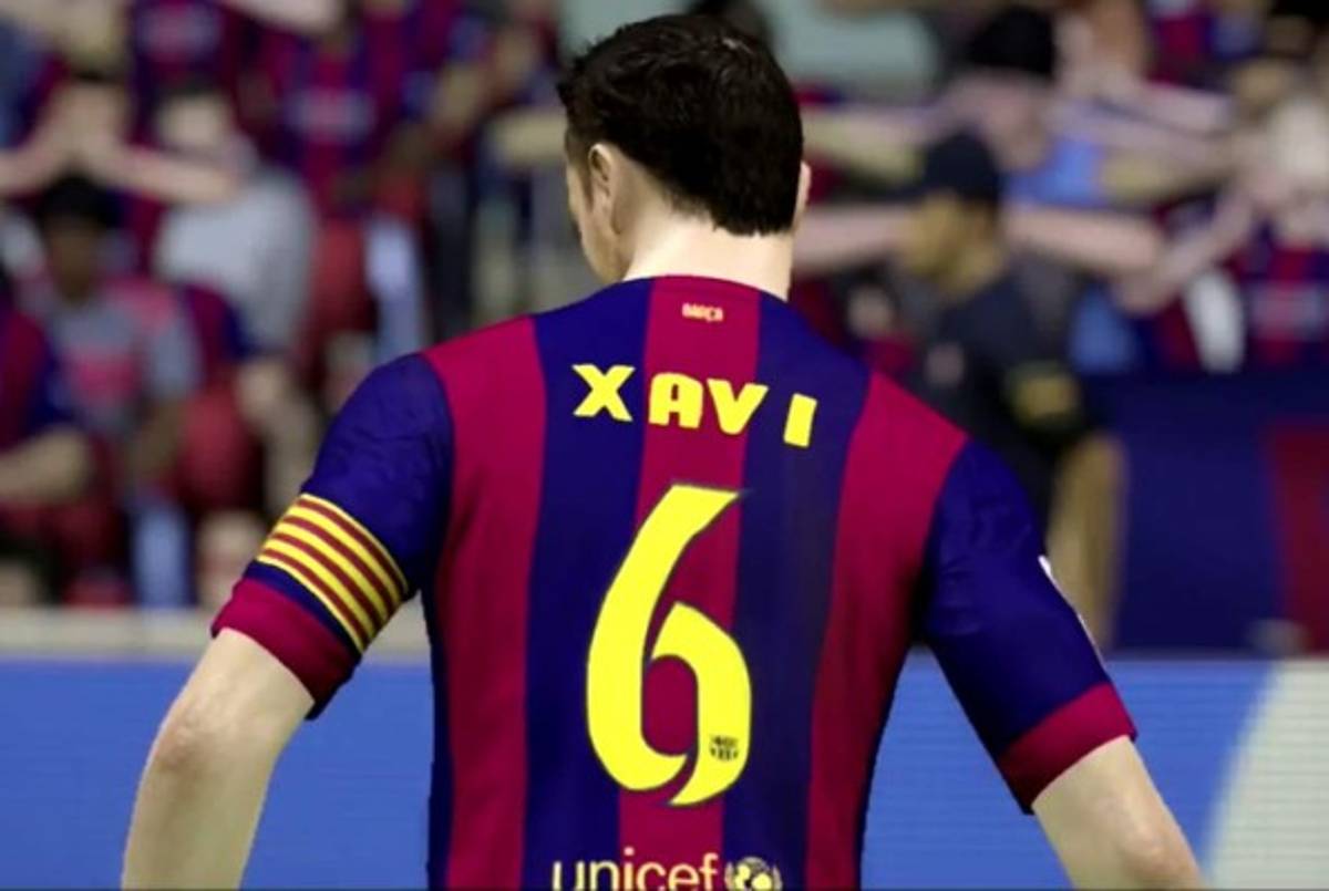 Realizan homenaje a Xavi Hernández en el FIFA 15