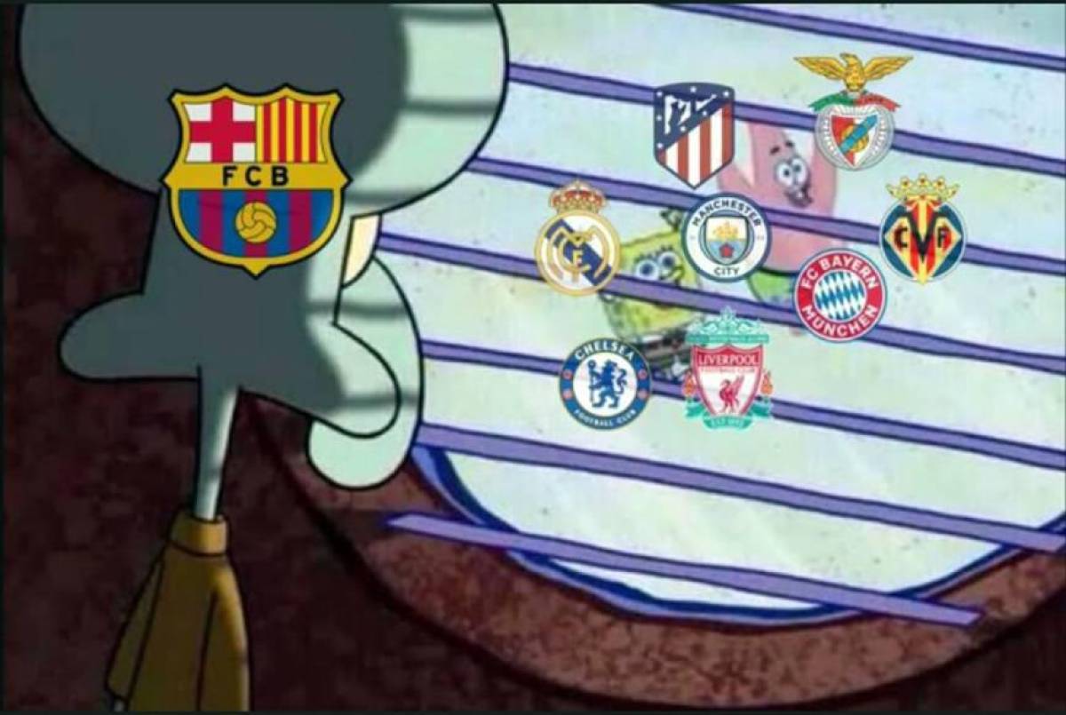 Trituran a Real Madrid y Barcelona: Los jocosos memes de los sorteos de Champions y Europa League