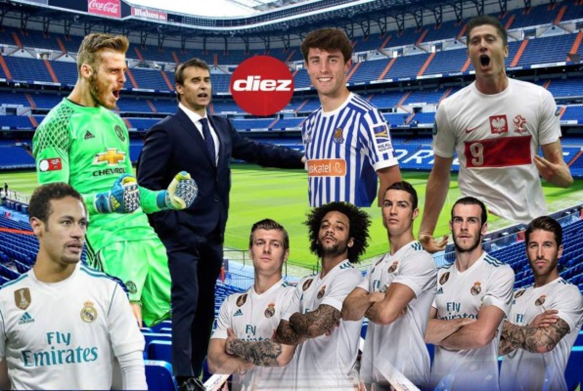 ¡EQUIPAZO! EL 11 que buscará tener Julen Lopetegui en el Real Madrid