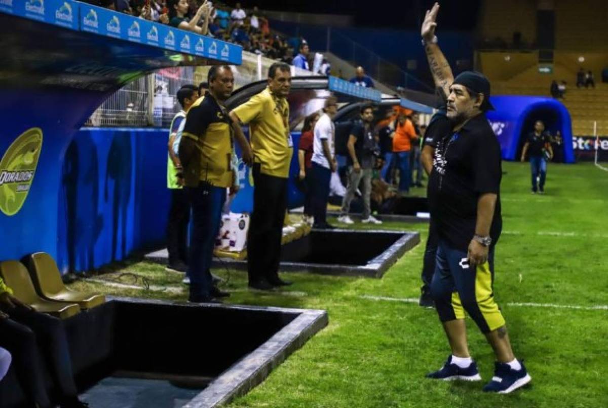 Dorados de Maradona empatan y clasifican a los cuartos de final en México