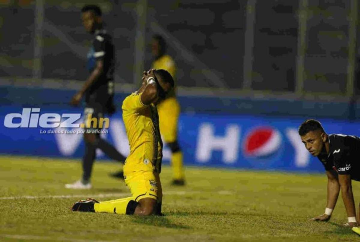 La tristeza del Real España y el bonito gesto de jugadores del Motagua