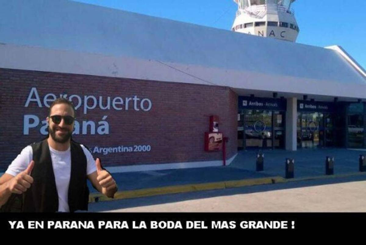 Los terribles memes de la boda de Messi y Antonella Rocuzzo