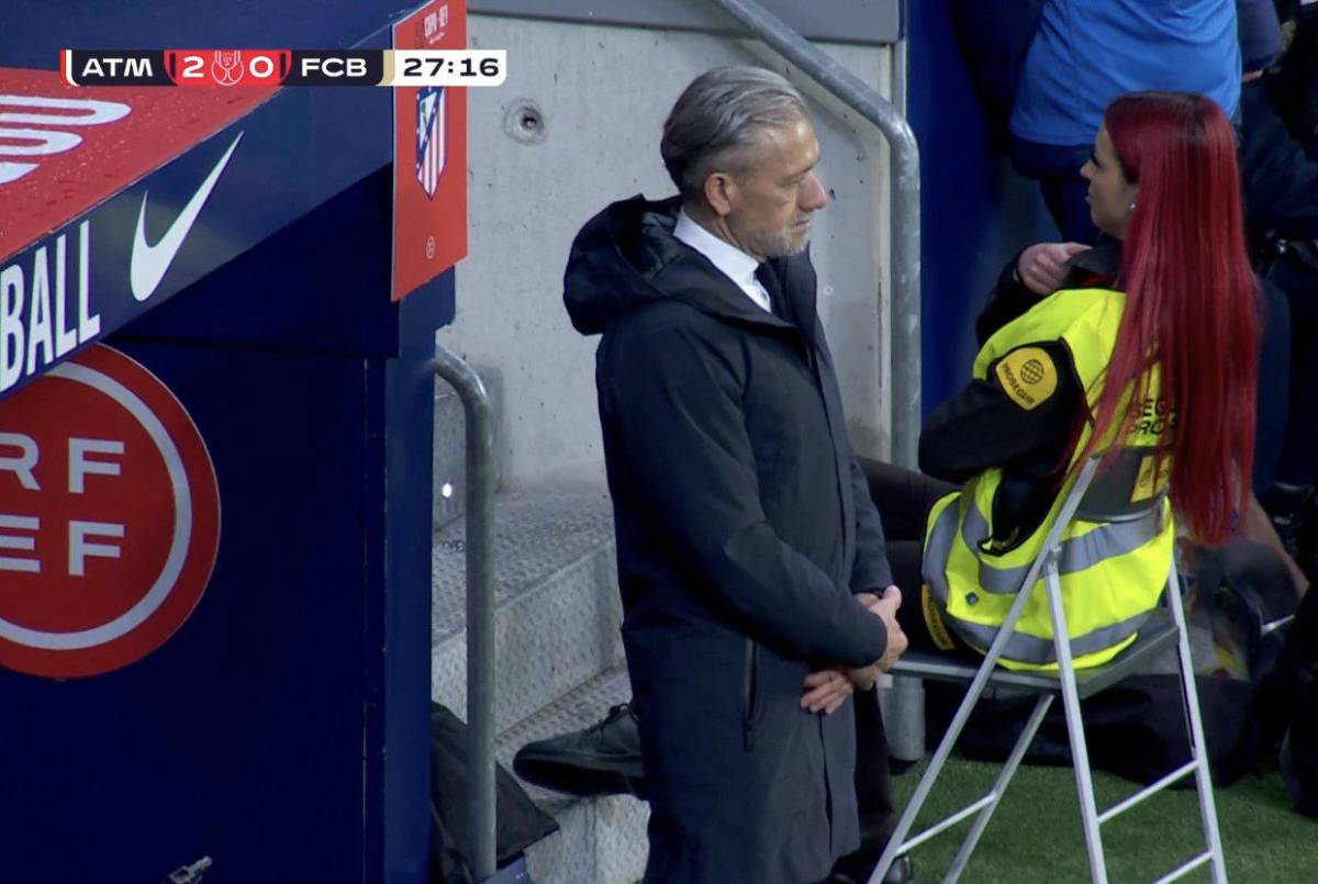 La traición de Hansi Flick, le celebró en la cara al Barcelona y la polémica arbitral en la paliza del Atlético en Copa del Rey