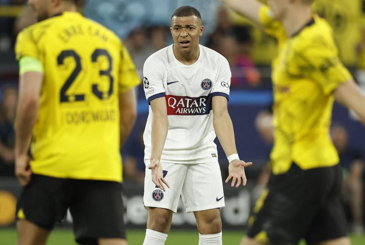 El motivo del enfado de Mbappé, el problema de Luis Enrique y el festejo del Dortmund tras ganar a PSG en Champions