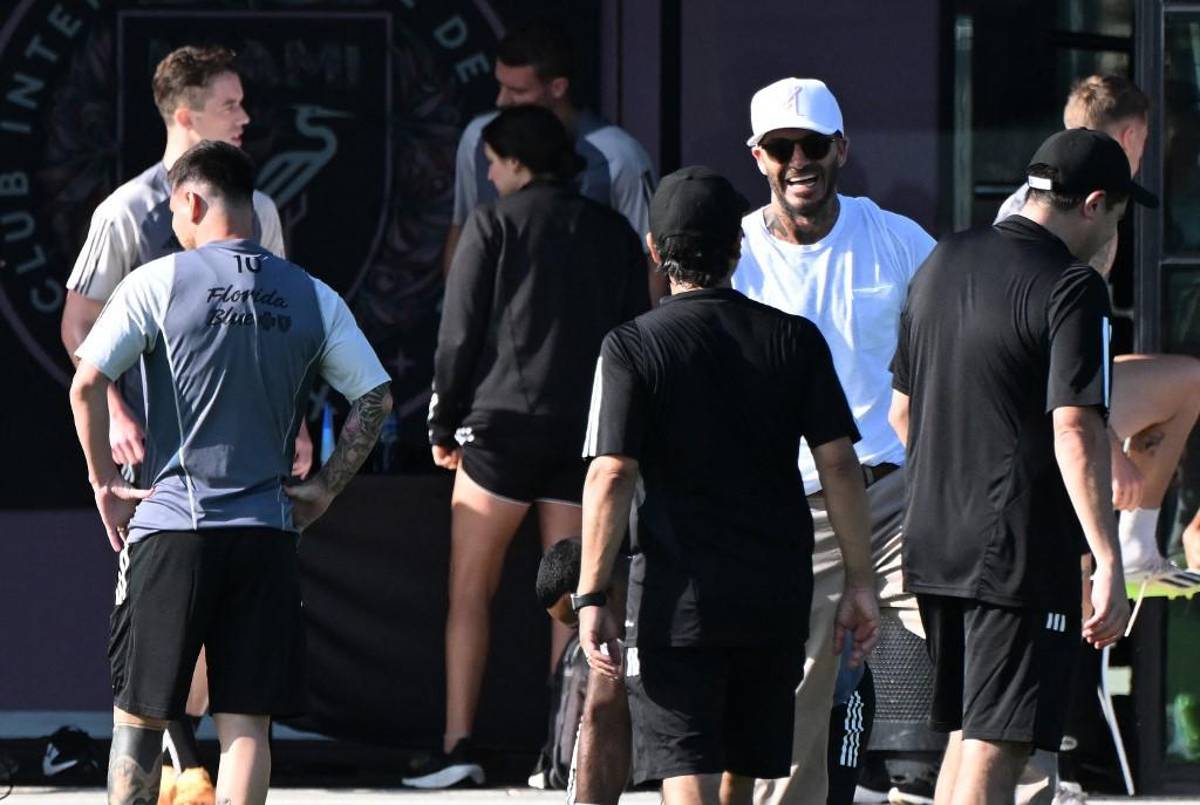 Messi tiene nuevo amigo, visita especial y el reencuentro: Así fue el primer entrenamiento del Leo con el Inter de Miami