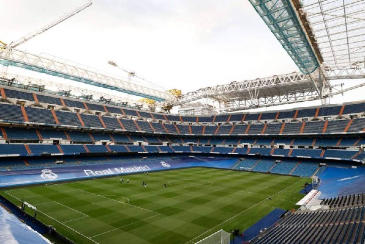 Regresó el fútbol al Santiago Bernabéu 560 días después: Las imágenes del estadio del Real Madrid