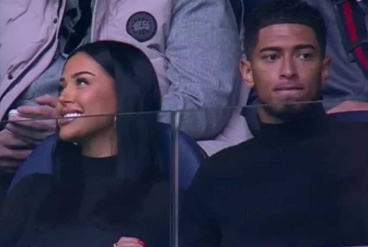 ¡Bien enamorados! Así fueron captados Bellingham con su espectacular novia mientras se recupera de su lesión