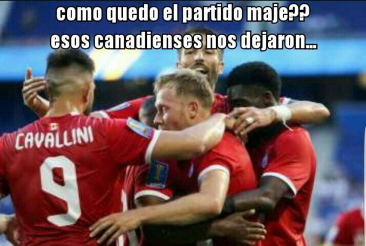 Memes arremeten contra Honduras tras el empate con Canadá en Copa Oro