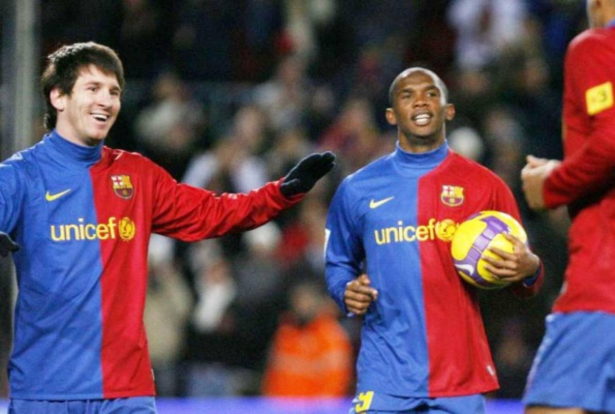 Samuel Eto'o y su consejo a Lionel Messi que le cambió la historia de su carrera