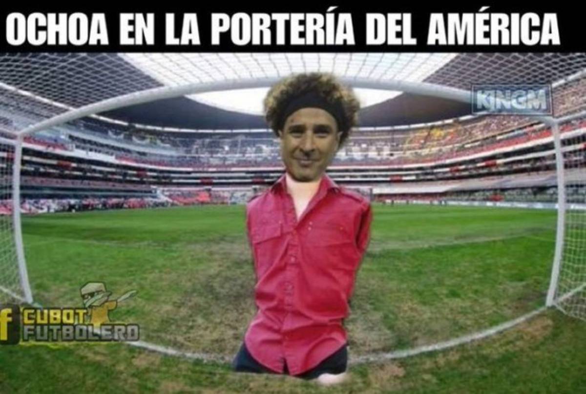 América y 'Memo' Ochoa, víctimas favoritas de los memes tras ser eliminados por Chivas en la Copa GNP por México