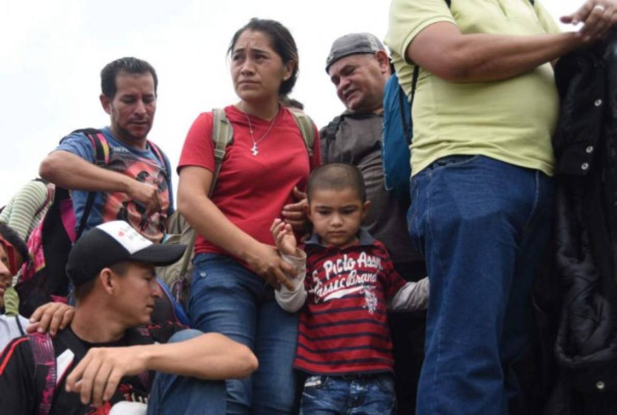 Así va la caravana de migrantes hondureños rumbo a Estados Unidos