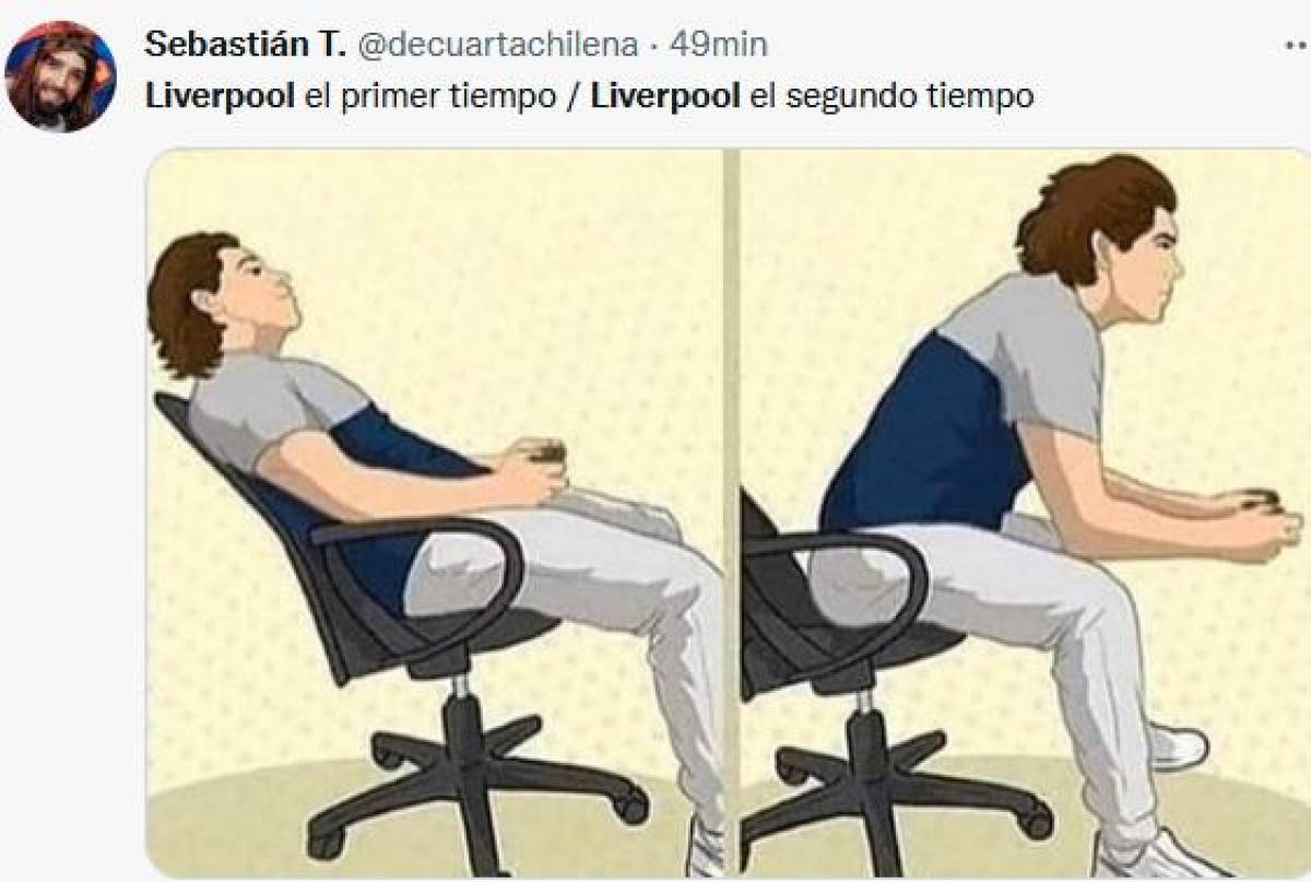 Liverpool se convierte en el primer finalista de la Champions, pero no se salva de los memes
