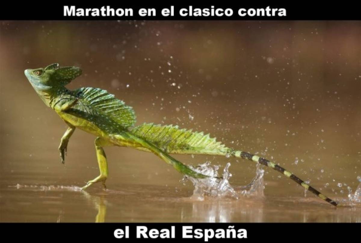 ¡No perdonan! Marathón 'se le corre' al Real España y desata los memes