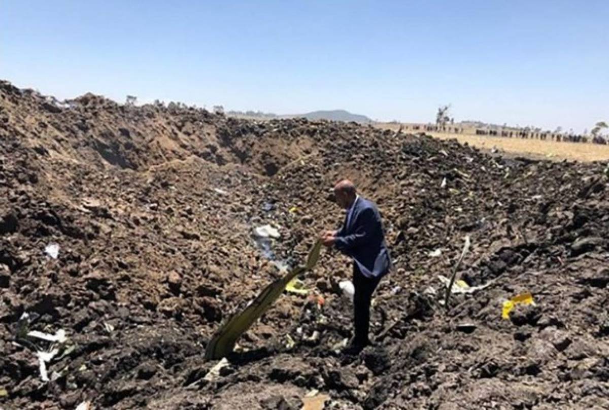 Desgarradoras imágenes: Cae avión de Ethiopian Airlines y mueren todos sus pasajeros