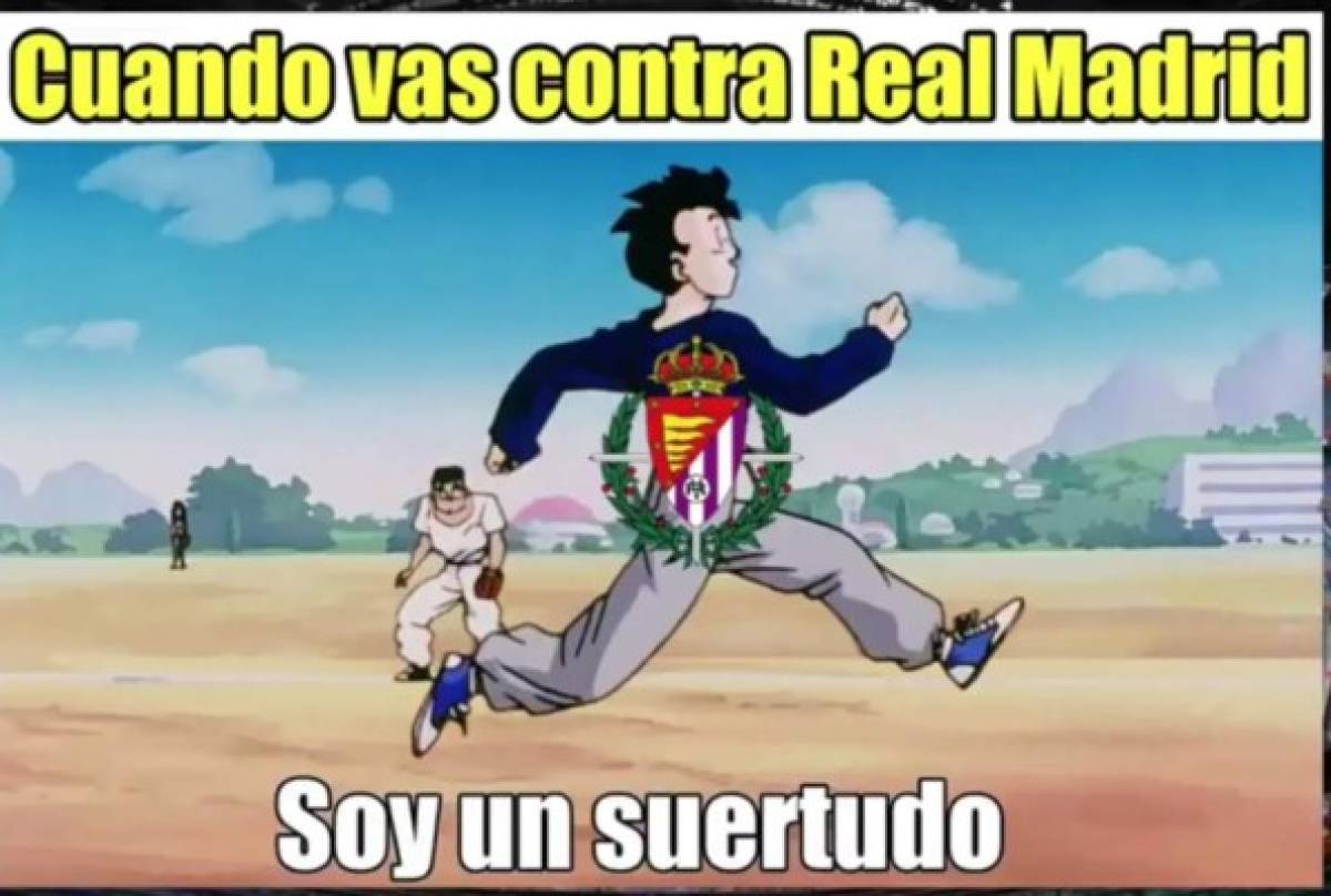 Los memes del sufrido triunfo del Real Madrid ante el Valladolid