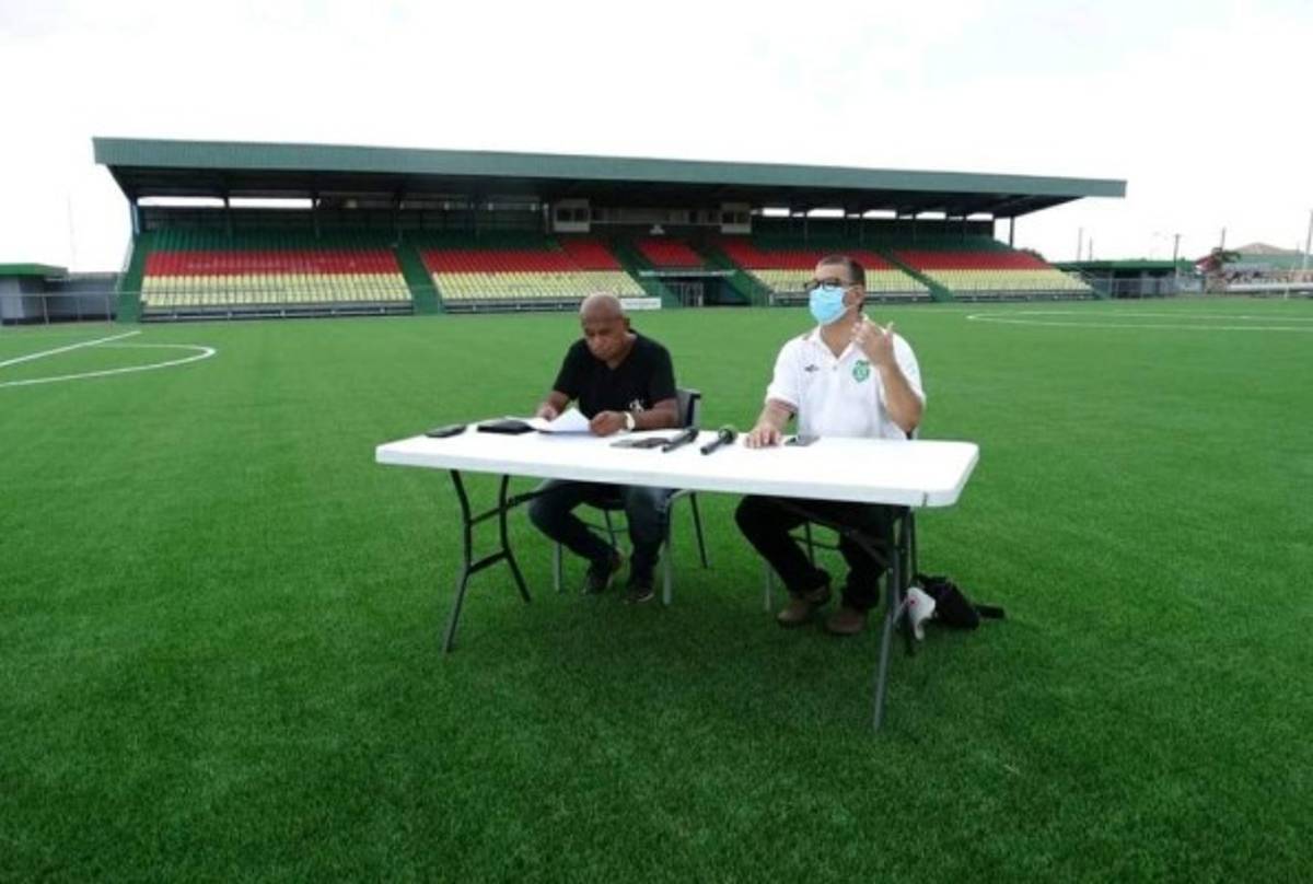 Un diseño bastante peculiar: El estadio de Surinam donde Olimpia jugará ante el Inter por Liga Concacaf