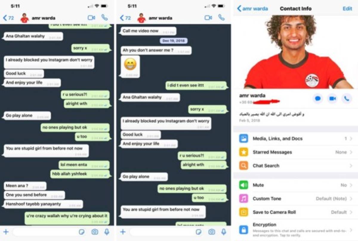 Jugador egipcio Amr Warda, expulsado de la selección por faltas 'inmorales'