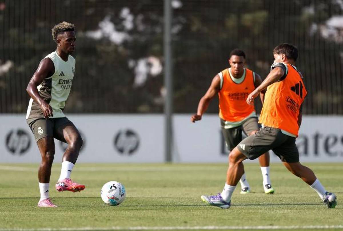 Real Madrid completó su primer entrenamiento de la temporada: tres ausencias y la buena noticia para Xabi Alonso