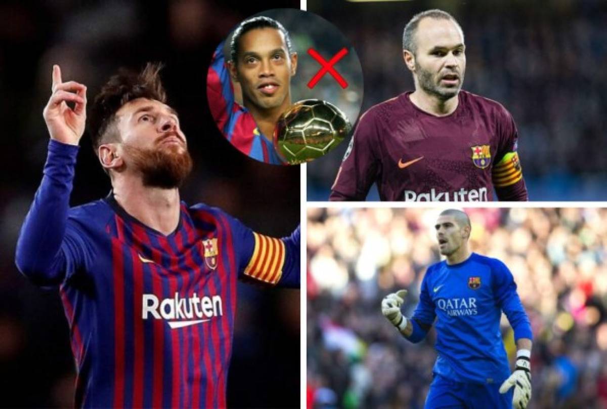 Sin Ronaldinho ni Puyol: Los diez mejores futbolista de la historia del Barcelona