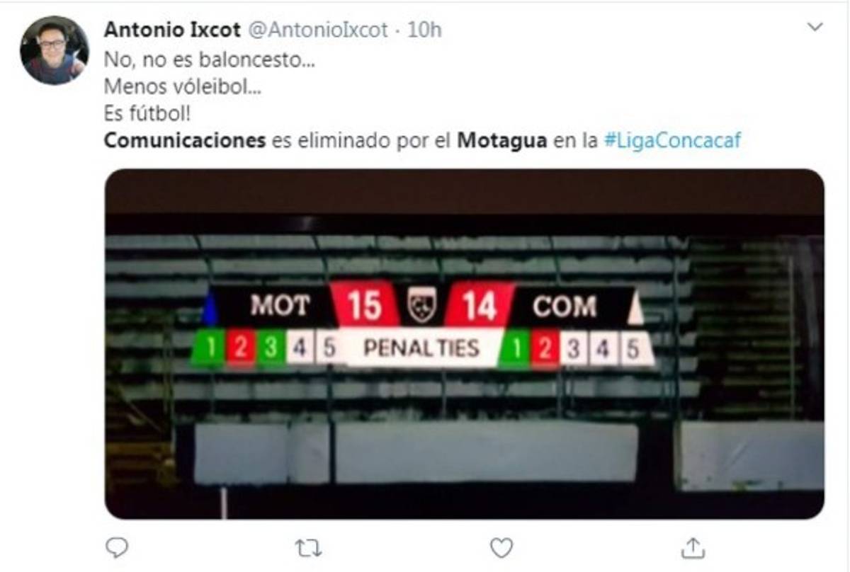 ¡Para morir de risa! Los memes tras la extensa tanda de penales entre Motagua y Comunicaciones