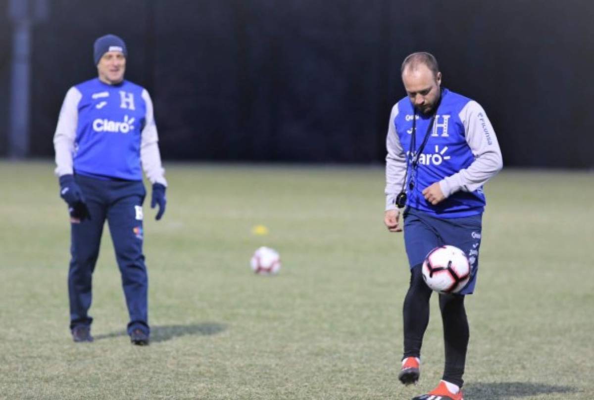 FOTOS: Con mucho frío y alegría, así fue el entreno de Honduras en Estados Unidos