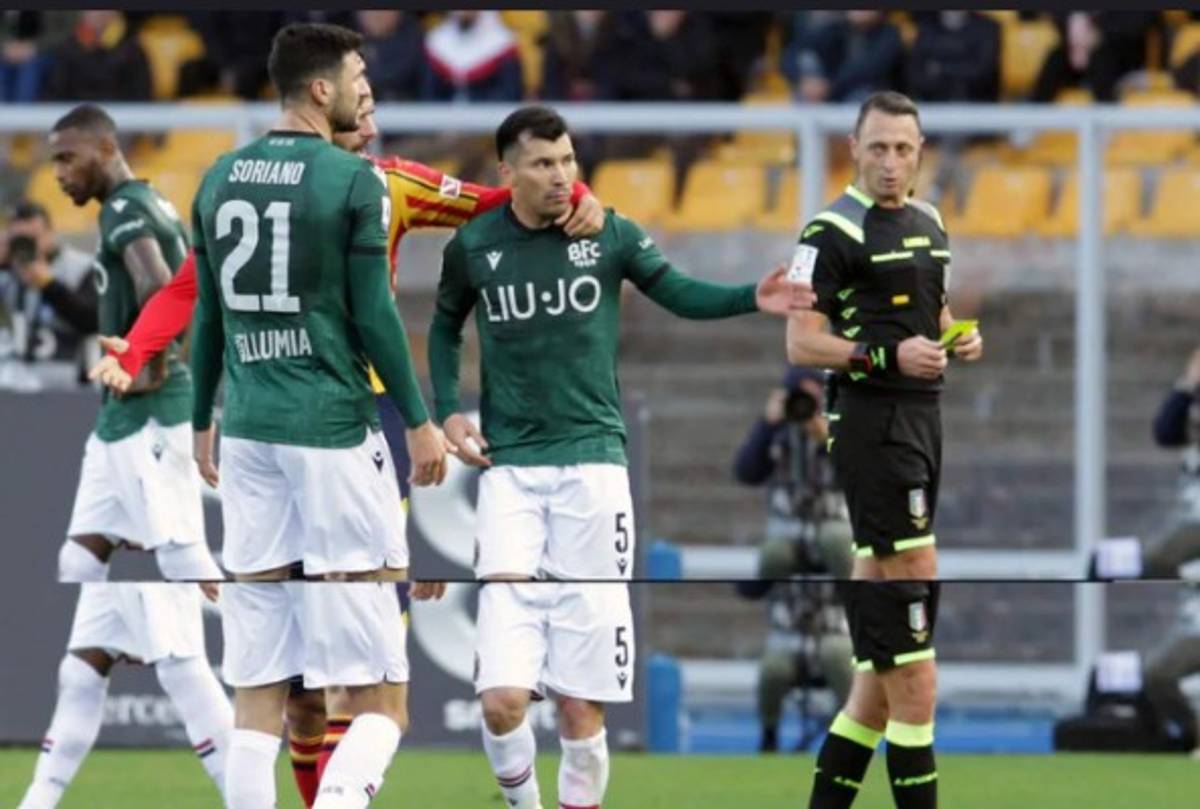 Gary Medel se pelea con su entrenador Sinisa Mihajlovic en pleno partido en Italia