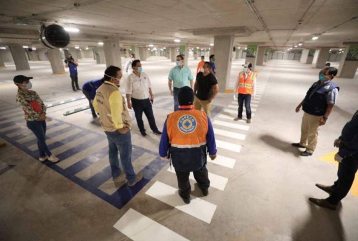 Así es el Centro Cívico Gubernamental que recibirá pacientes con coronavirus en Honduras