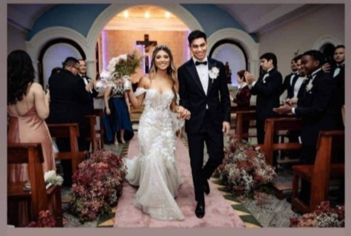 Mauricio Dubón: las fotografías imperdibles de una boda eclesiástica junto al 'jonrón' de su vida