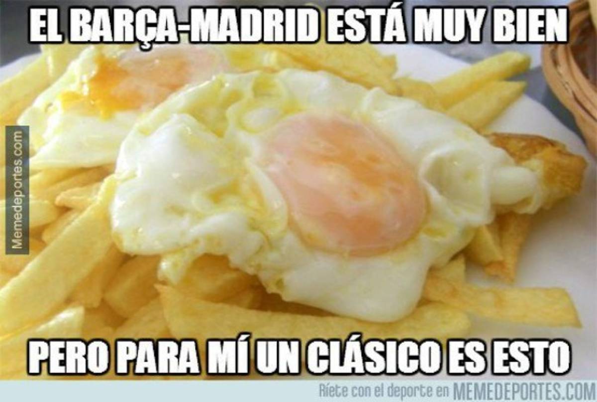 ¡Imperdibles! Los mejores memes del empate entre Barcelona y Real Madrid
