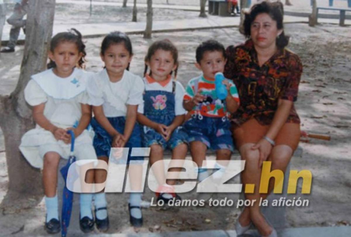 En el día del niño: Las fotos inéditas de la infancia de algunos futbolistas hondureños
