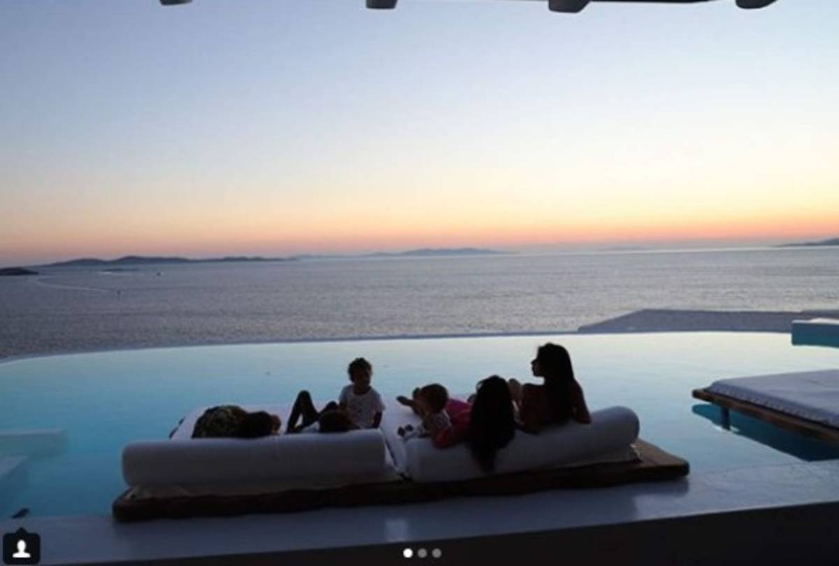 Daniella Semaan deslumbra junto con Antonela Rocuzzo en sus vacaciones en Grecia