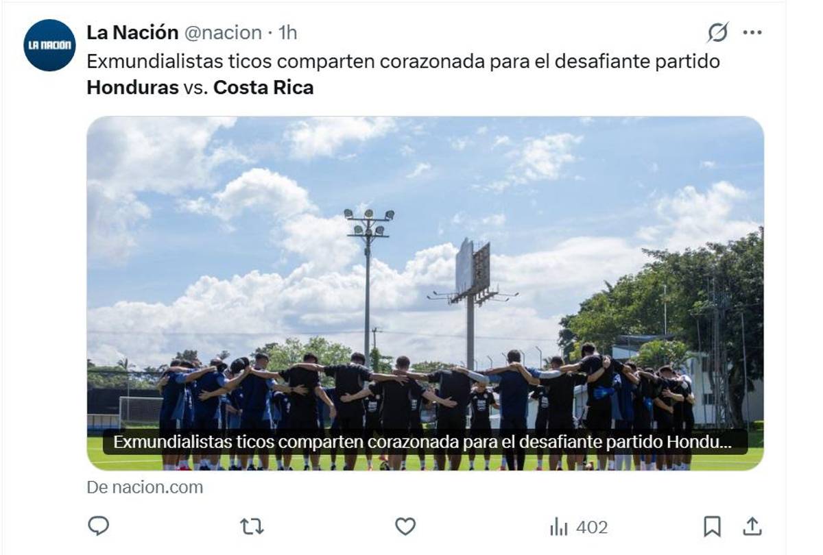 ChepeBomba dio su pronóstico del Honduras vs Costa Rica en eliminatoria y ticos rezan por futbolista lesionado: Kendal Waston tiene 52 goles