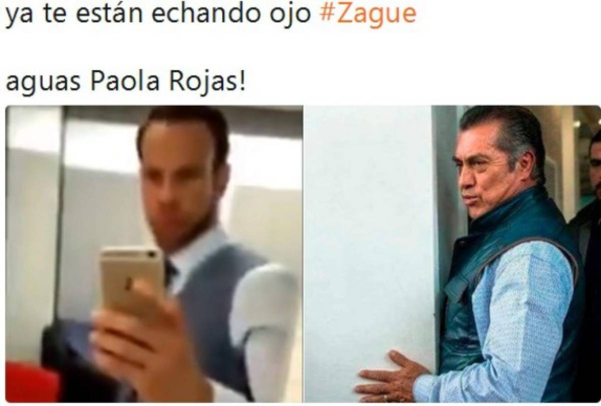 MEMES: Hacen pedazos al exfutbolista mexicano Zague por su vídeo íntimo