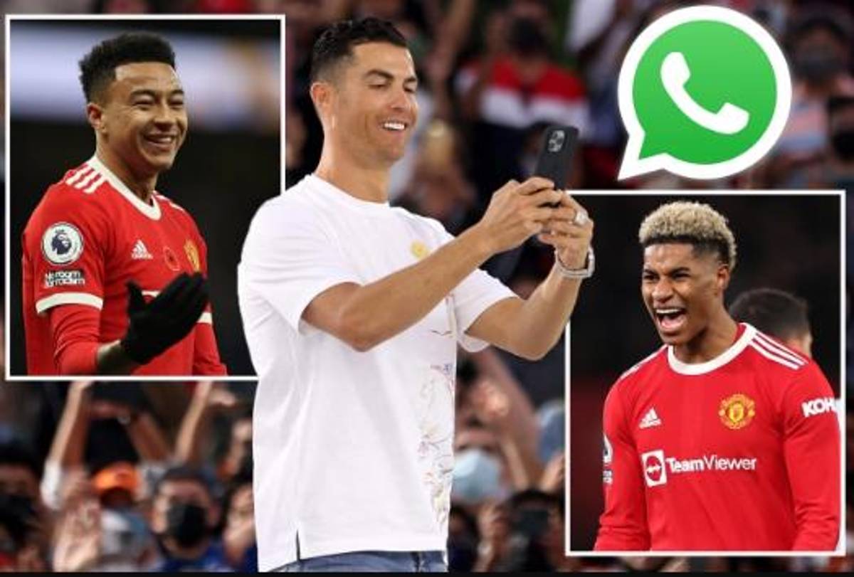 Revelan cómo es el comportamiento de Cristiano Ronaldo en el grupo de WhatsApp del Manchester United