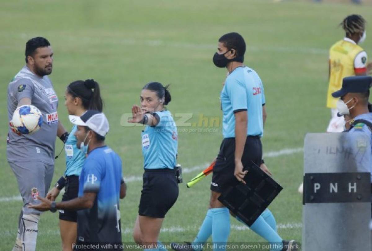 No se vio: Árbitras custodiadas en El Progreso, chinito en el Nacional y homenaje a víctimas del huracán Eta