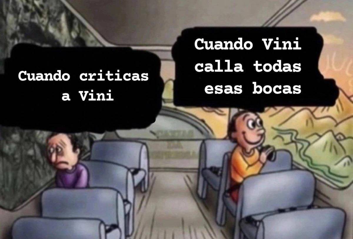 Vinicius brilla en el Real Madrid-Sevilla y los memes destrozan a Cristóbal Soria y al Barcelona