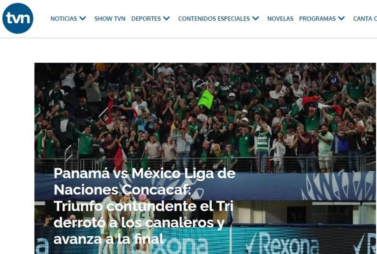 Lo que dice la prensa sobre la goleada de México a Panamá ¿Cómo califican la derrota los medios canaleros?