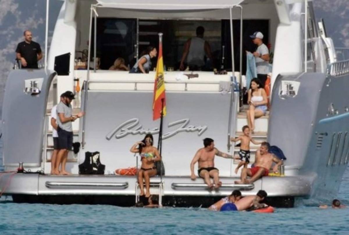 Lionel Messi: Así es el lujoso súper yate en el que vacaciona con su familia en Ibiza