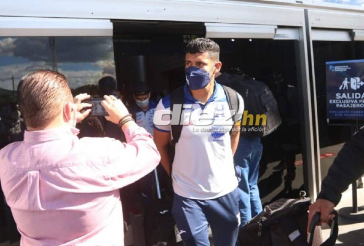 Fotos: Así fue regreso de la Selección de Honduras tras la amarga derrota sufrida en Costa Rica