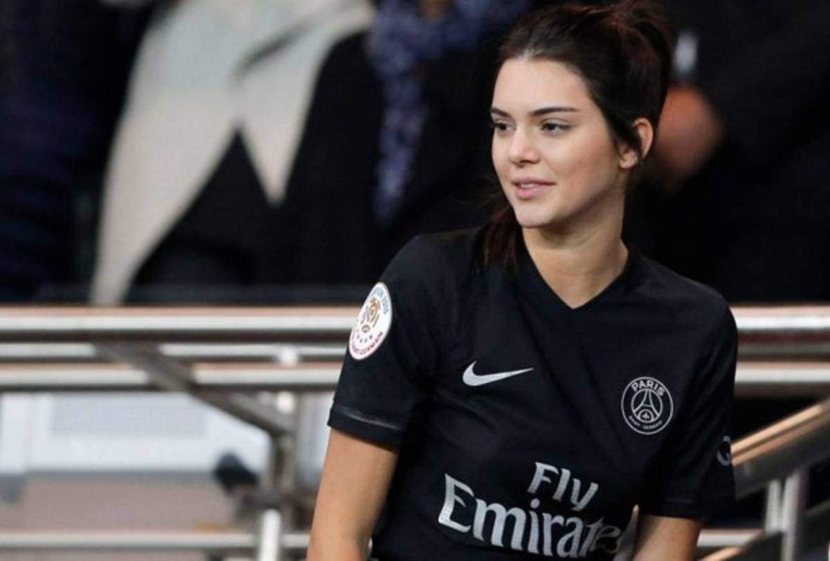 Kendall Jenner, la aficionada más sexy del PSG de Neymar
