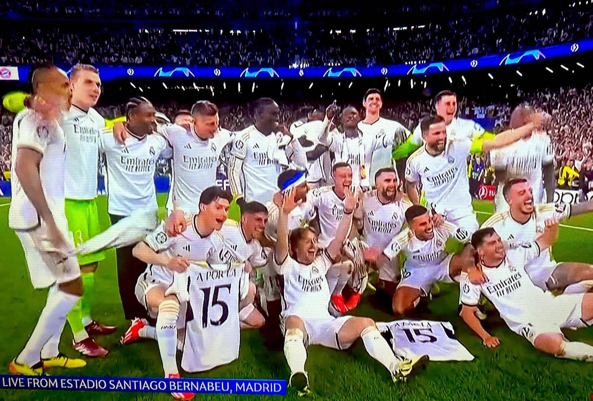 Eufórico festejo de Real Madrid por ir a la final de Champions, la verdad sobre el gol anulado al Bayern Múnich y el villano
