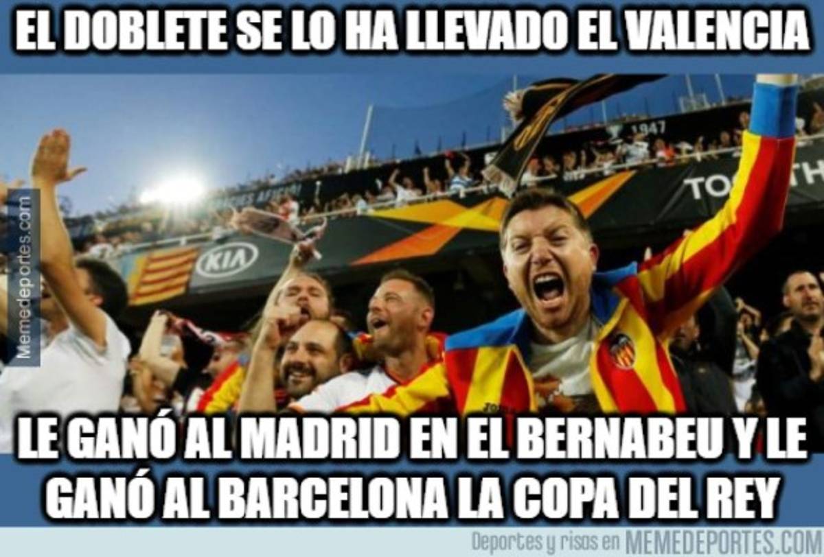 Memes: Revientan al Barcelona tras perder la Copa del Rey ante el Valencia
