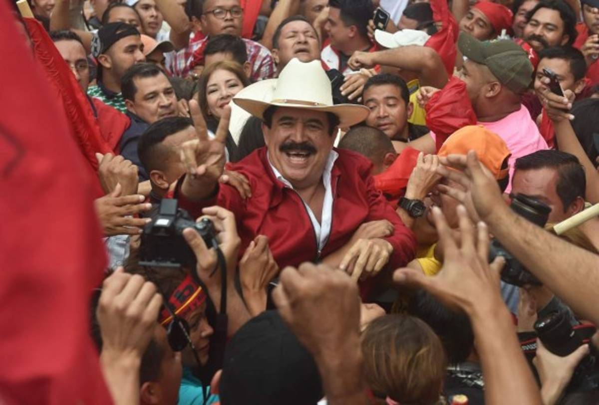 LOCURA: Así festejó Salvador Nasralla tras declararse como el próximo presidente de Honduras