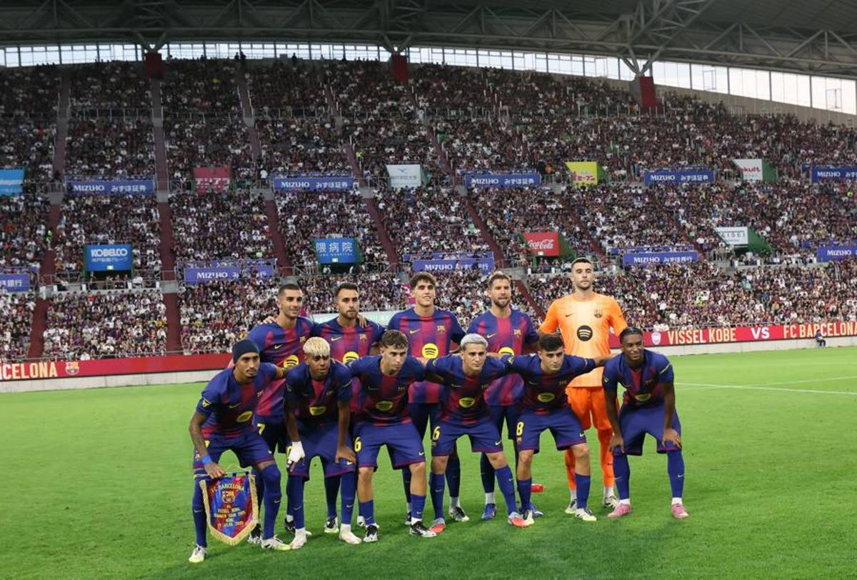 Lamine Yamal con la '10', el estreno de Rashford y los que anotaron: así fue la victoria del Barcelona en Japón