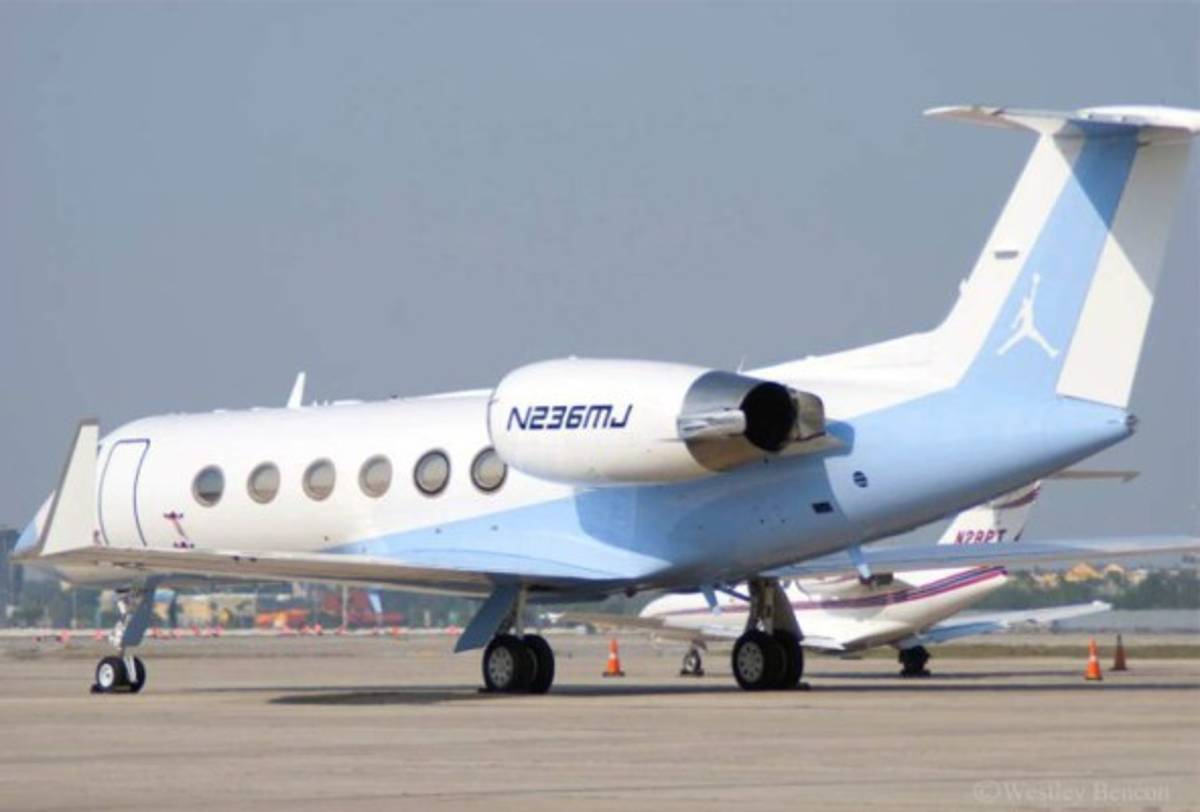 Los lujosos aviones de los deportistas por el mundo